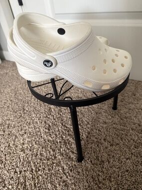 White Crocs